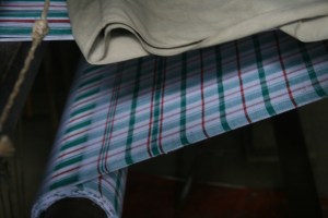 Protecting the ready roll from wandering raindrops