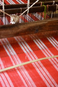 Every inch lovingly woven... every weft counted